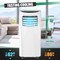 Costway 5500 BTU (8000BTU ASHRAE) Portable Air Conditioner & Dehumidifier Function Remote